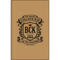 Vegan Leather Journal — "The Broke College Kid" Engraved Notebook