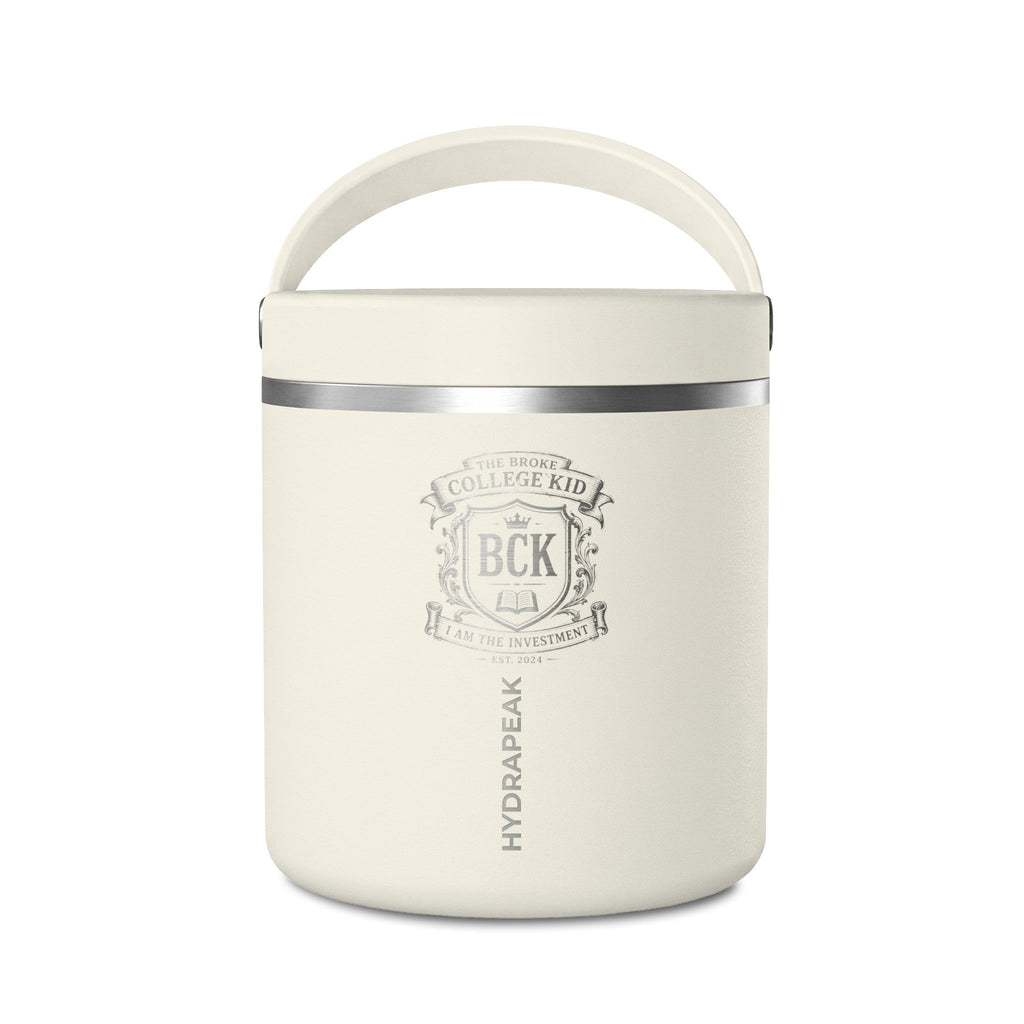 BCK Crest Stainless Lunch Container - Insulated Thermos Food Jar 25oz
