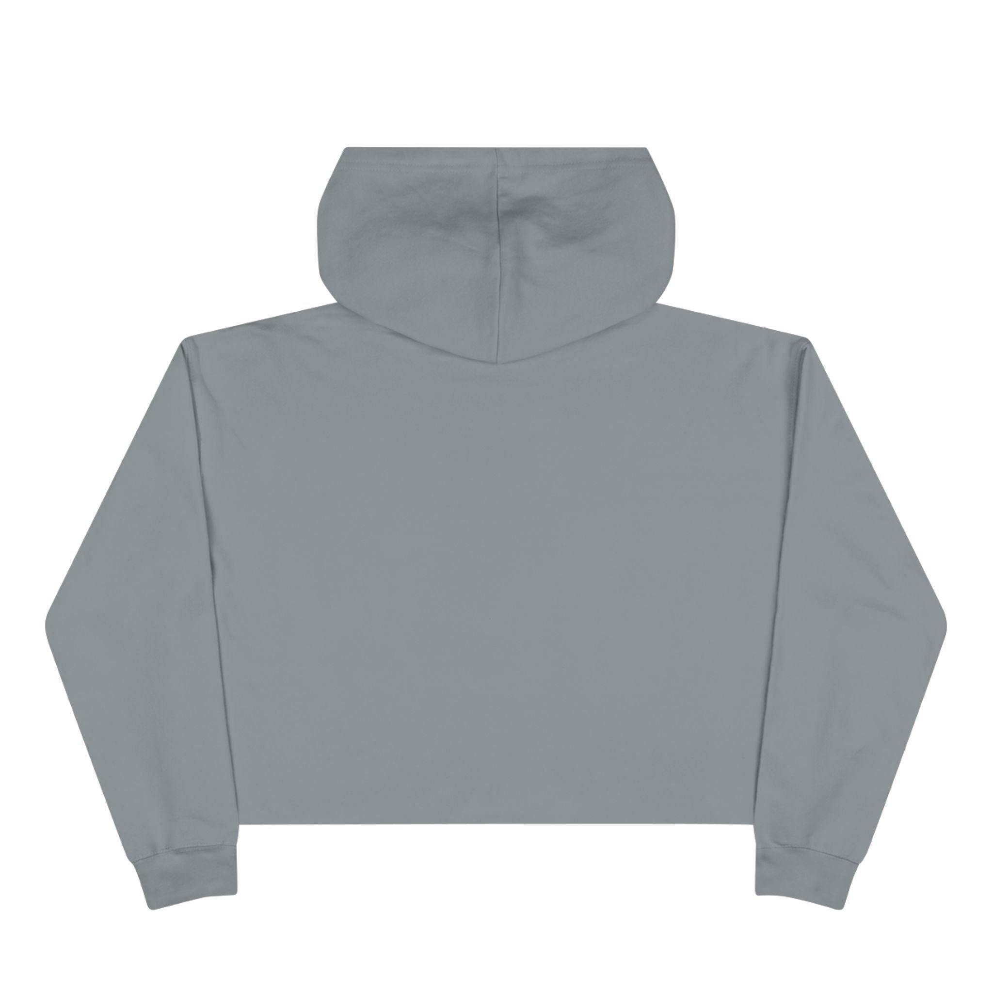 Broke College Kid Crest Crop Hoodie — BCK Vintage Logo