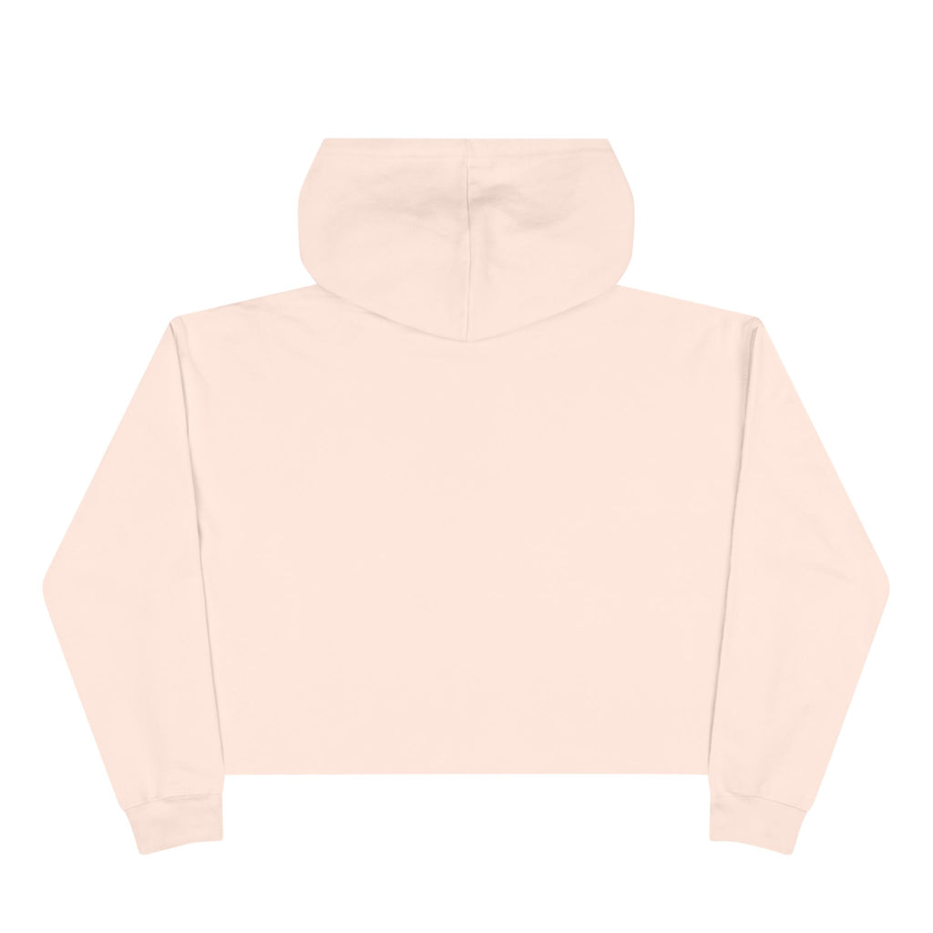 Broke College Kid Crest Crop Hoodie — BCK Vintage Logo