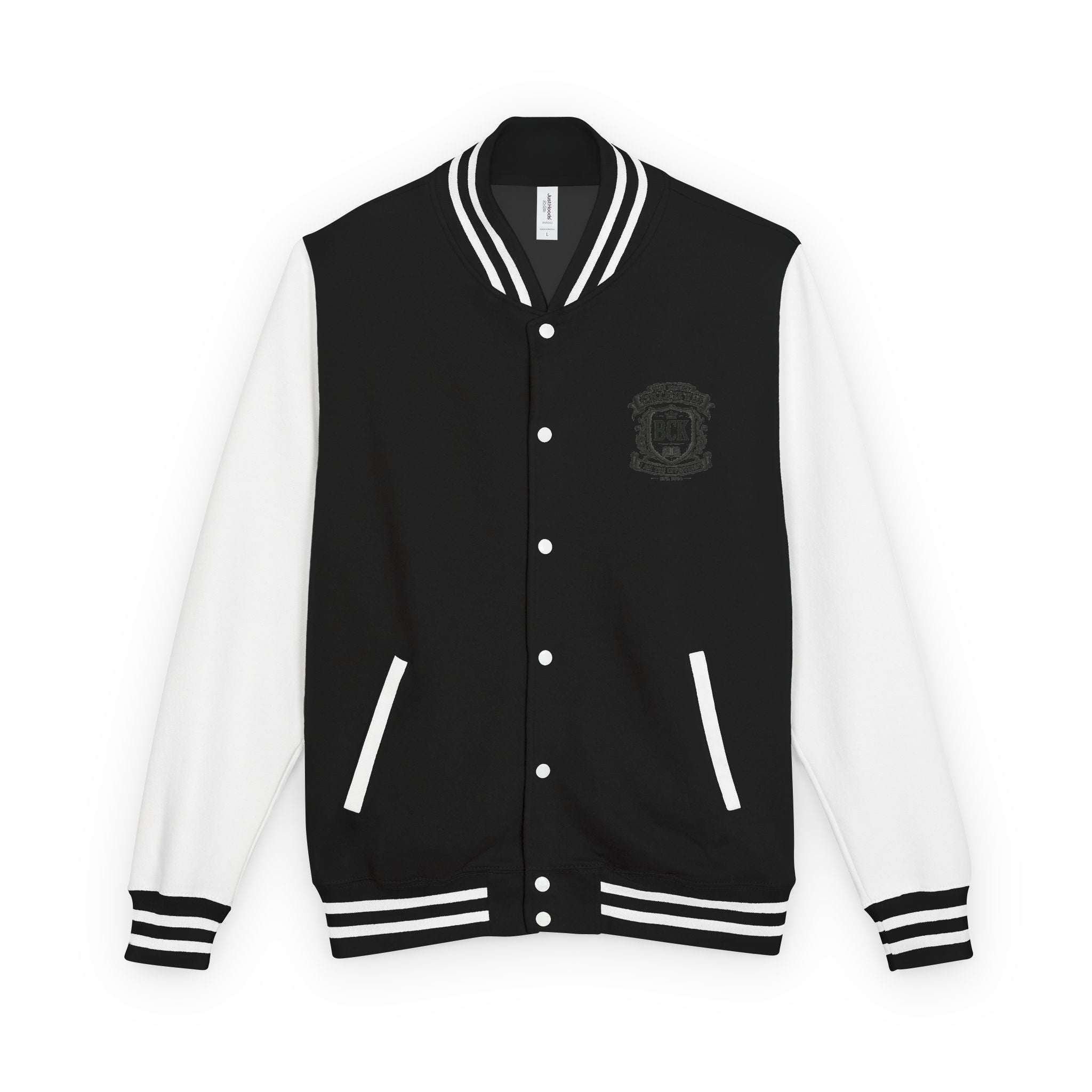 The Broke College Kid Crest Letterman Jacket