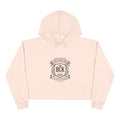 Broke College Kid Crest Crop Hoodie — BCK Vintage Logo