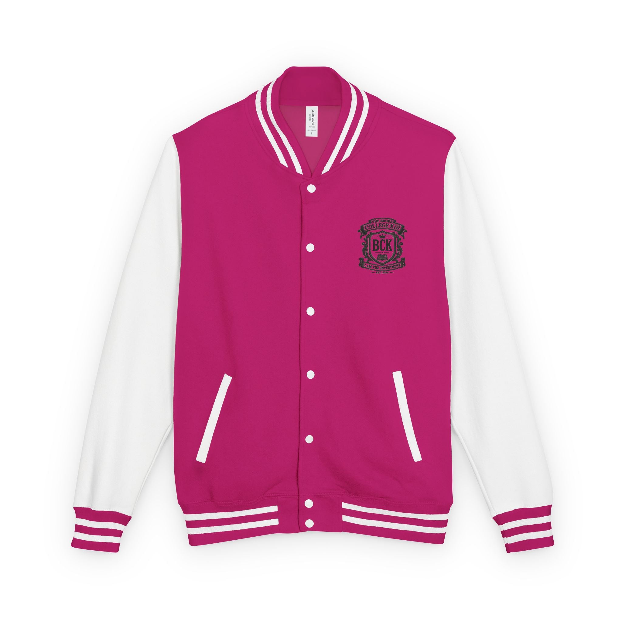 The Broke College Kid Crest Letterman Jacket