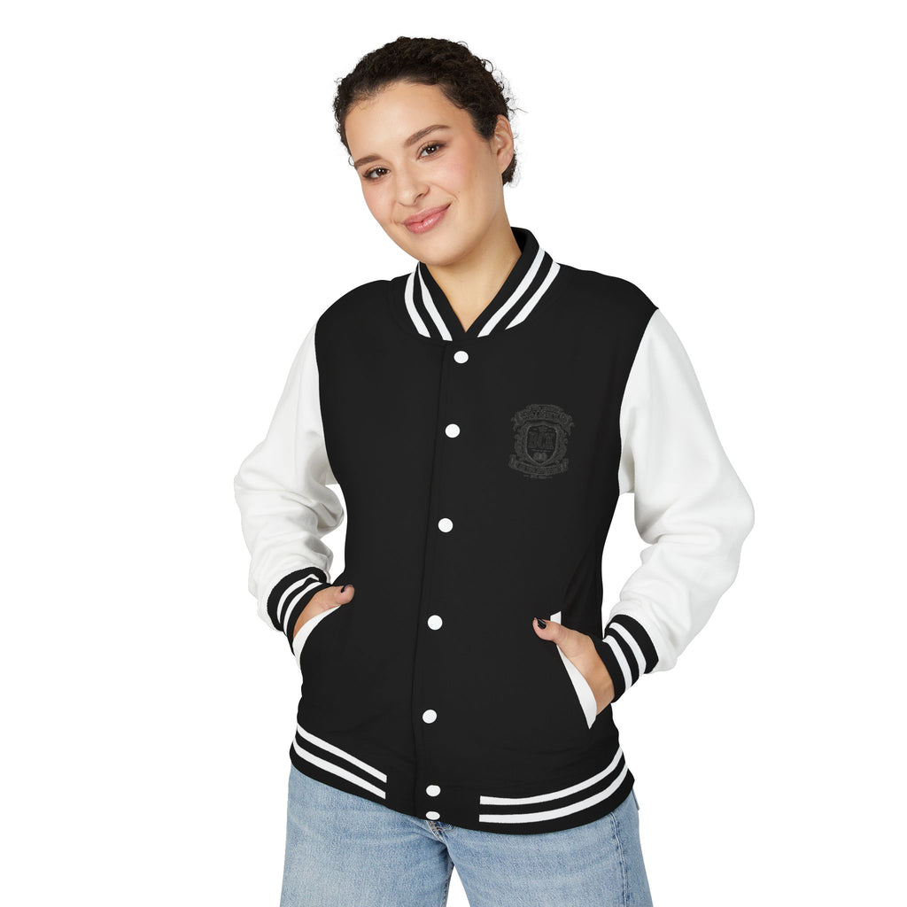The Broke College Kid Crest Letterman Jacket