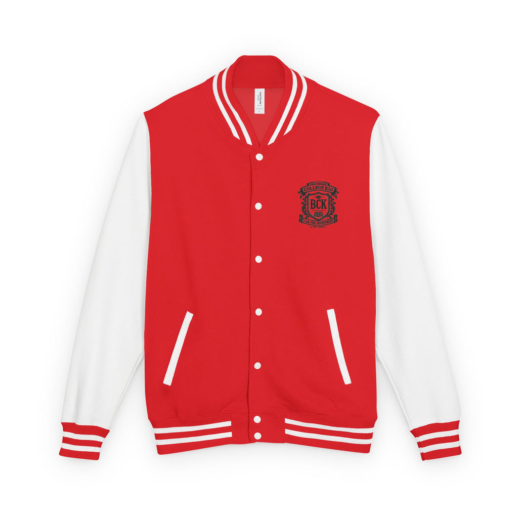 The Broke College Kid Crest Letterman Jacket