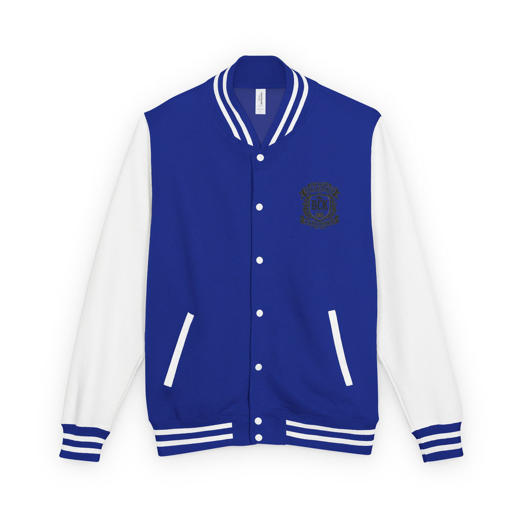 The Broke College Kid Crest Letterman Jacket