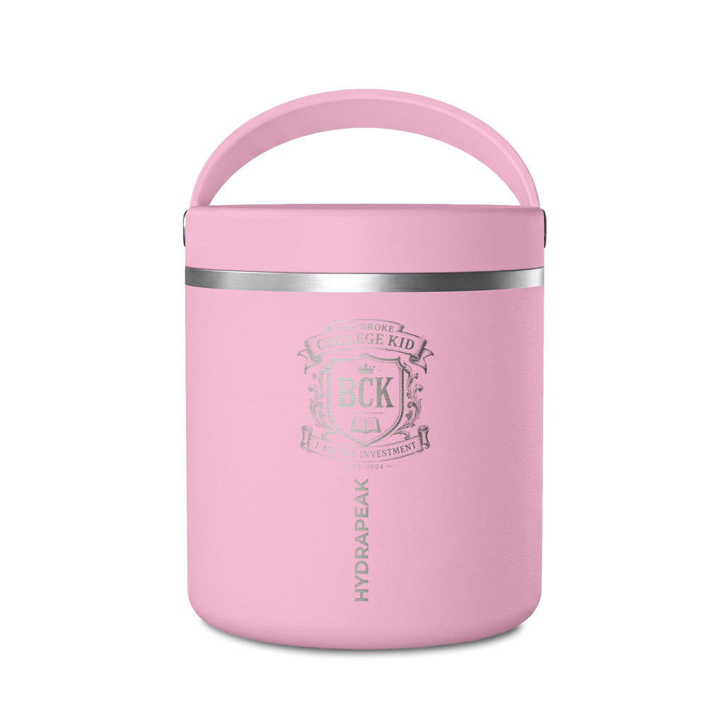 BCK Crest Stainless Lunch Container - Insulated Thermos Food Jar 25oz