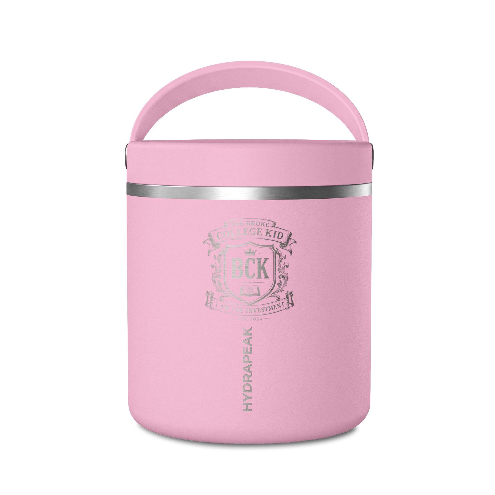 BCK Crest Stainless Lunch Container - Insulated Thermos Food Jar 25oz