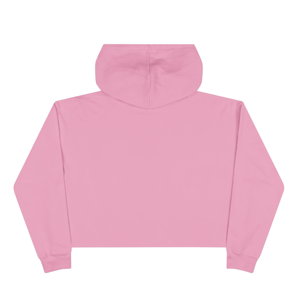 Broke College Kid Crest Crop Hoodie — BCK Vintage Logo