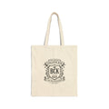 "BCK The Broke College Kid" Canvas Grocery & Book Tote